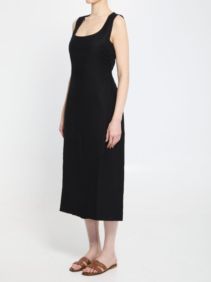 Jacquemus Tablier midi dress