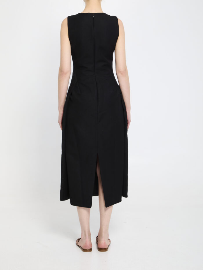 Jacquemus Tablier midi dress