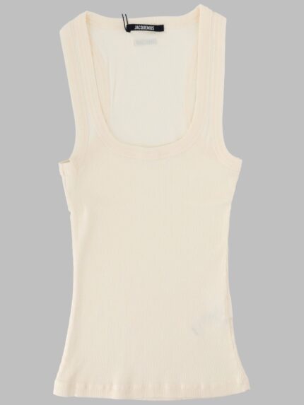 JACQUEMUS TANK TOP "GROS GRAIN"