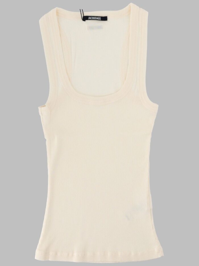 JACQUEMUS TANK TOP "GROS GRAIN"