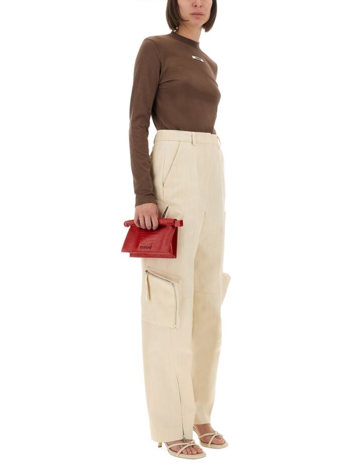 JACQUEMUS THE GROSGRAIN LONG-SLEEVED SHIRT
