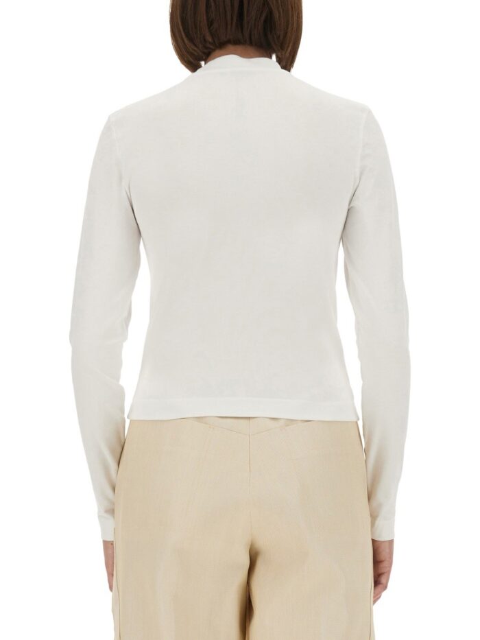 JACQUEMUS THE GROSGRAIN LONG-SLEEVED SHIRT