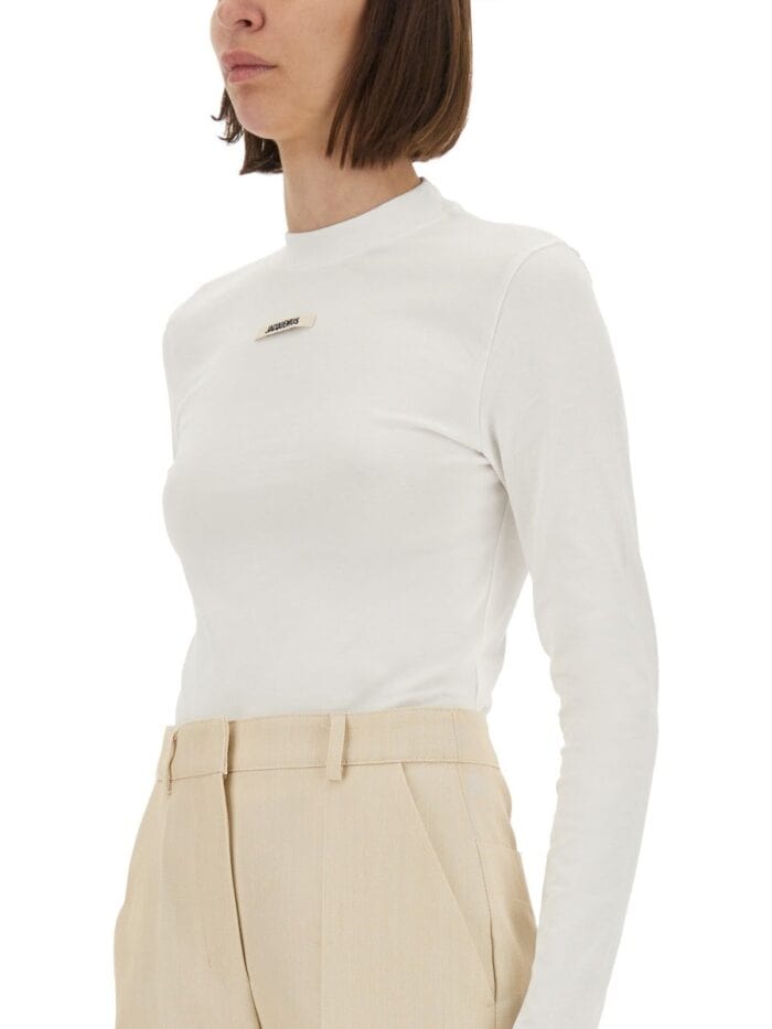 JACQUEMUS THE GROSGRAIN LONG-SLEEVED SHIRT