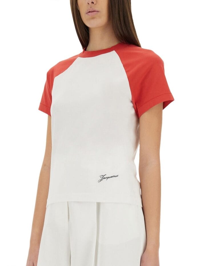 JACQUEMUS THE MINI T-SHIRT "BASEBALL"