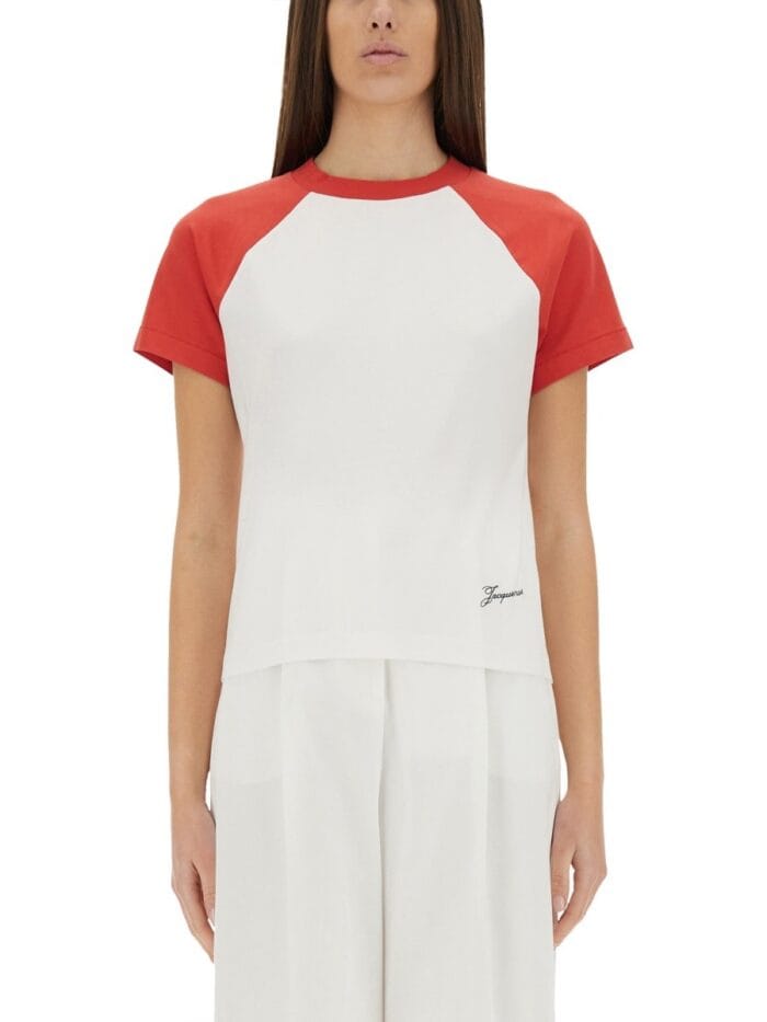 JACQUEMUS THE MINI T-SHIRT "BASEBALL"