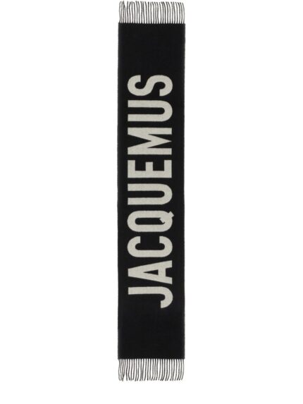 JACQUEMUS THE SCARF WITH LOGO