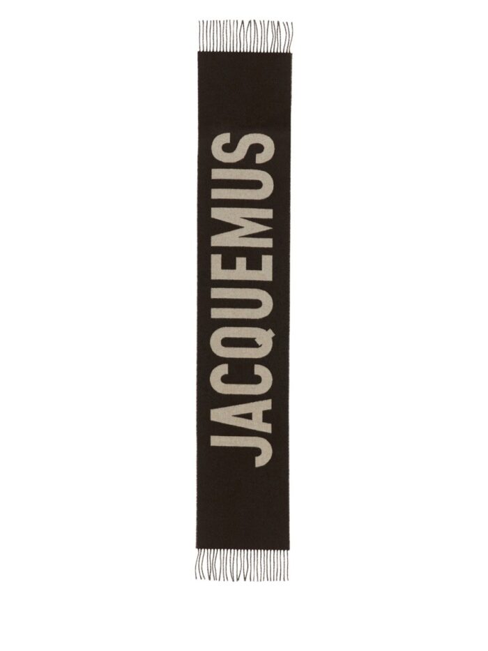 JACQUEMUS THE SCARF WITH LOGO