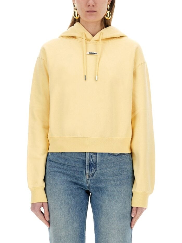 JACQUEMUS "THE SWEATSHIRT" WITH GROSGRAIN HOOD