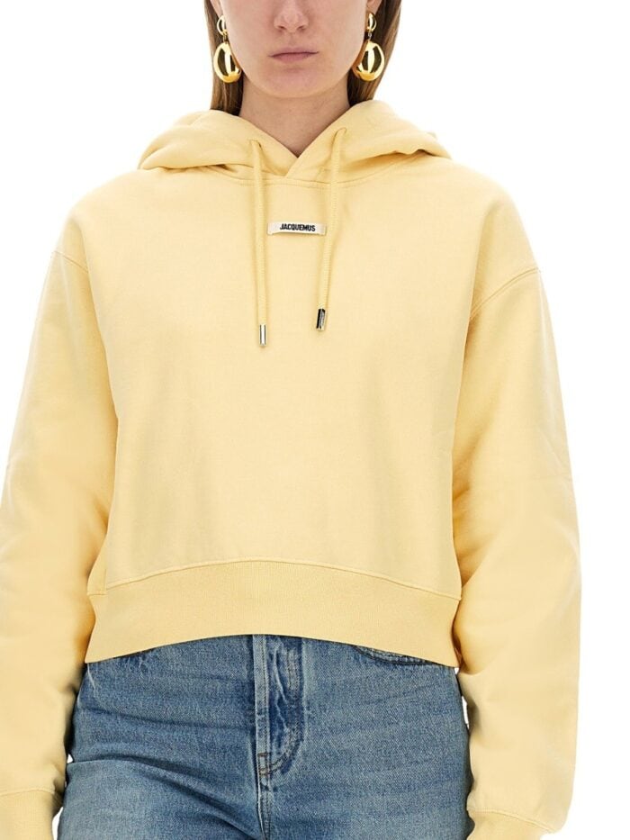 JACQUEMUS "THE SWEATSHIRT" WITH GROSGRAIN HOOD