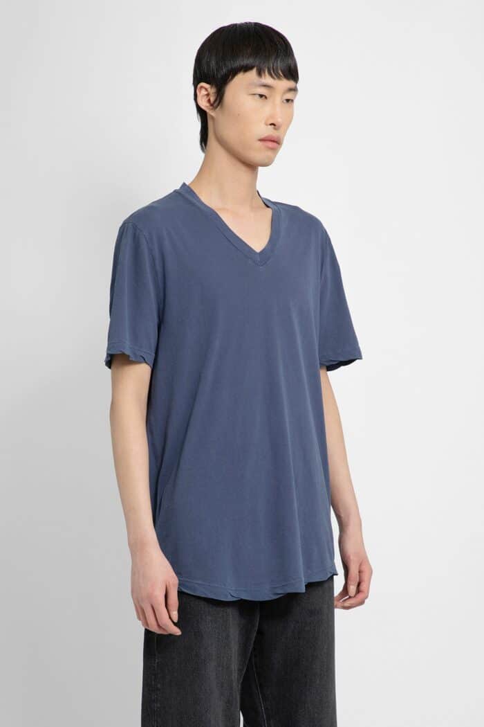 JAMES PERSE Clear Jersey V-neck T-shirt