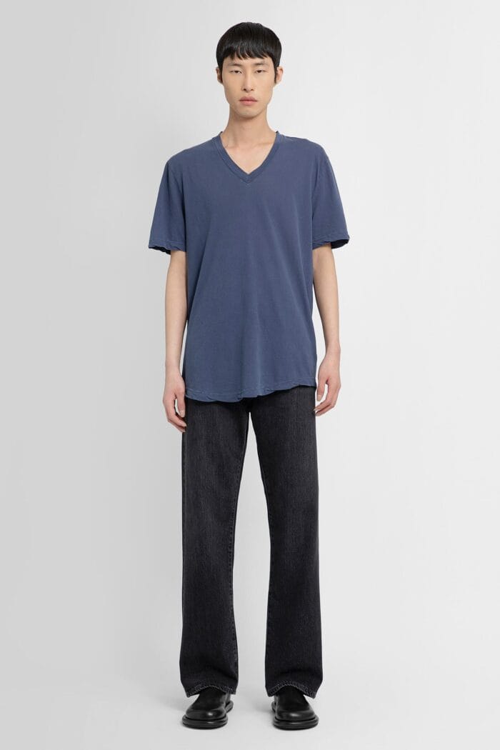 JAMES PERSE Clear Jersey V-neck T-shirt