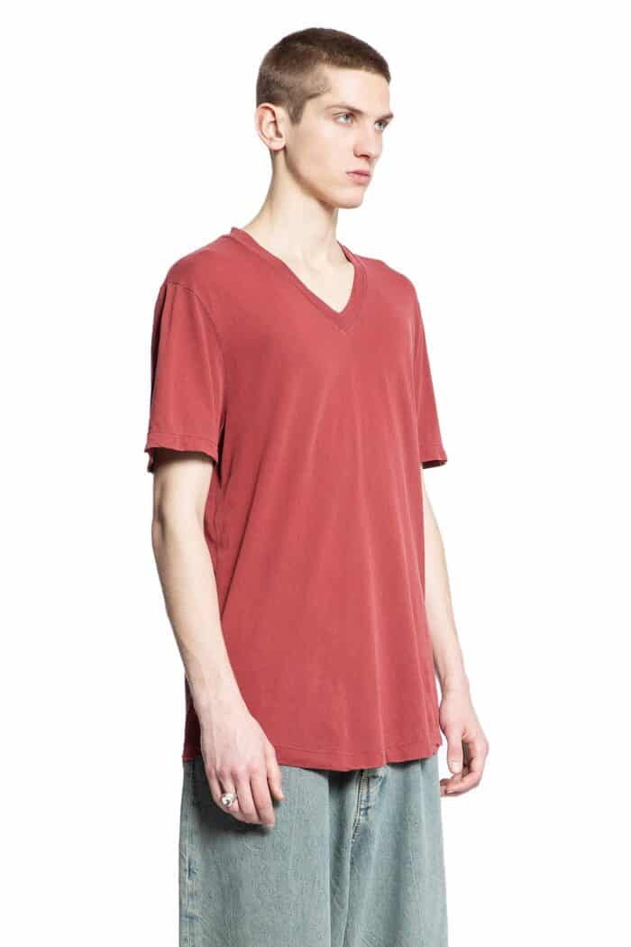 JAMES PERSE Clear Jersey V-neck T-shirt