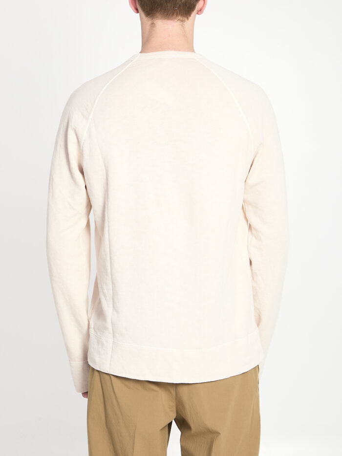 James Perse Cotton crewneck sweatshirt