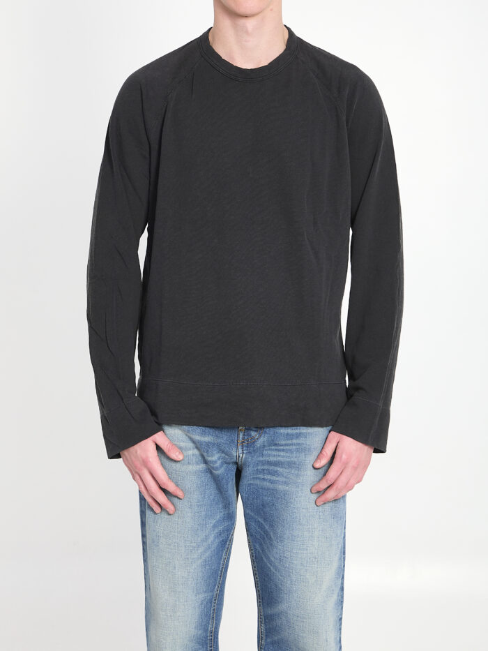 James Perse Cotton crewneck sweatshirt
