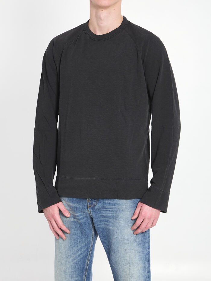 James Perse Cotton crewneck sweatshirt
