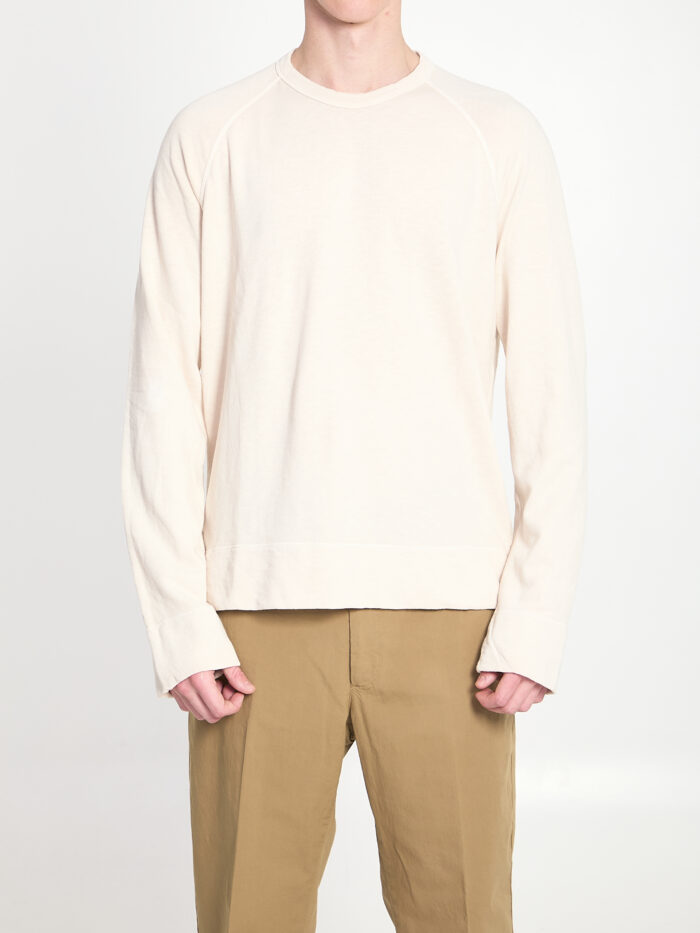 James Perse Cotton crewneck sweatshirt