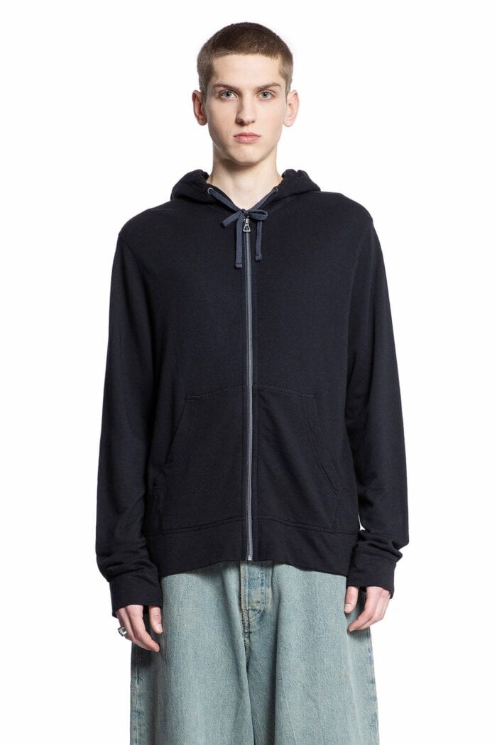 JAMES PERSE Vintage French Terry Zip Hoodie