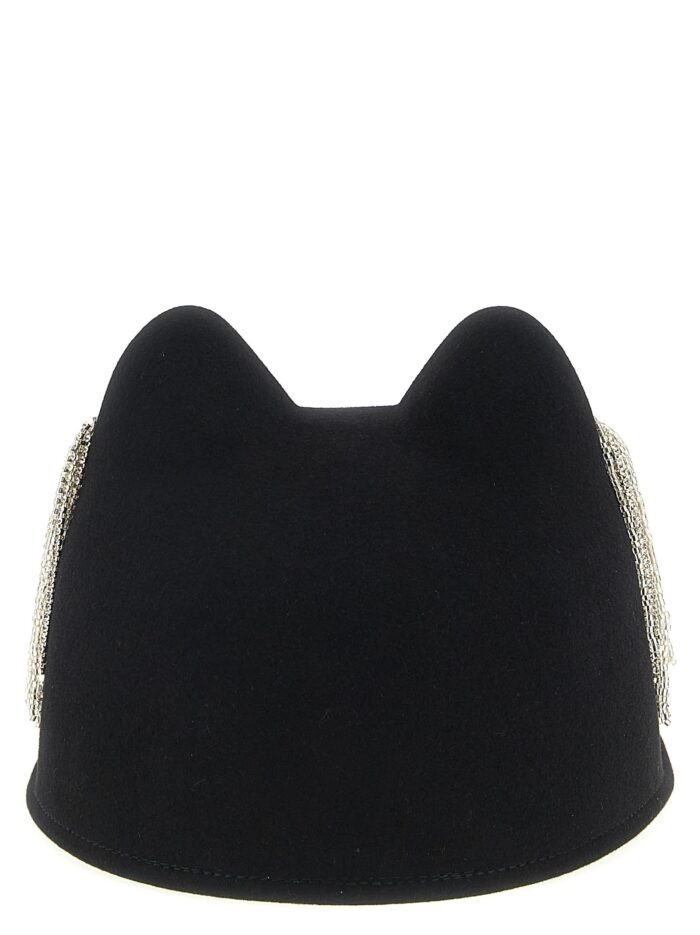MAISON MICHEL 'Jamie' Hat With Crystals
