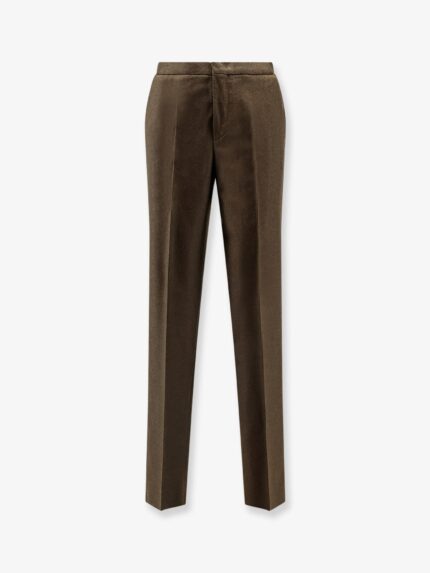 LORO PIANA Jan Virgin Wool And Cashmere Trousers