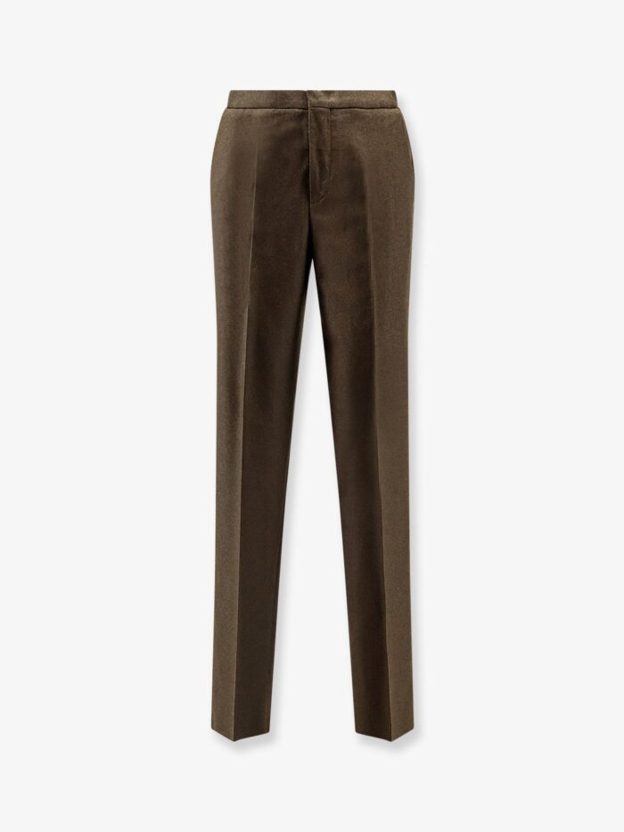 LORO PIANA Jan Virgin Wool And Cashmere Trousers