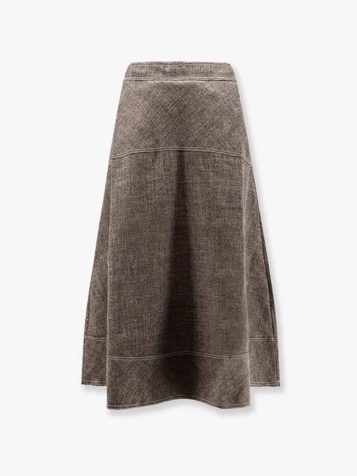 soeur janelle linen blend skirt SOEUR Janelle Linen Blend Skirt