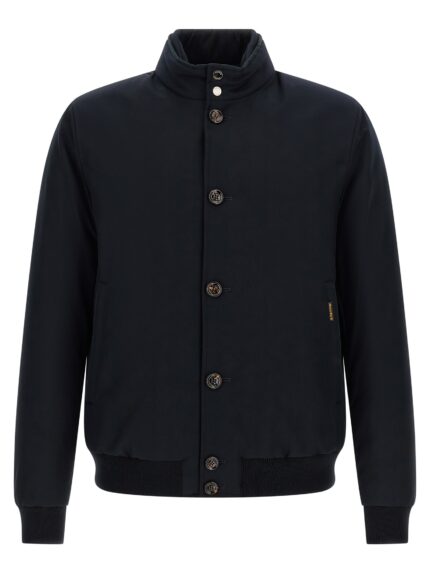 Moorer 'Janos' Bomber Jacket - 'Acqua' Line