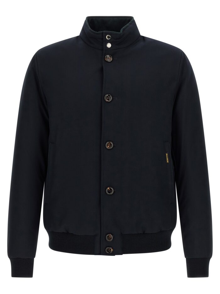 Moorer 'Janos' Bomber Jacket - 'Acqua' Line