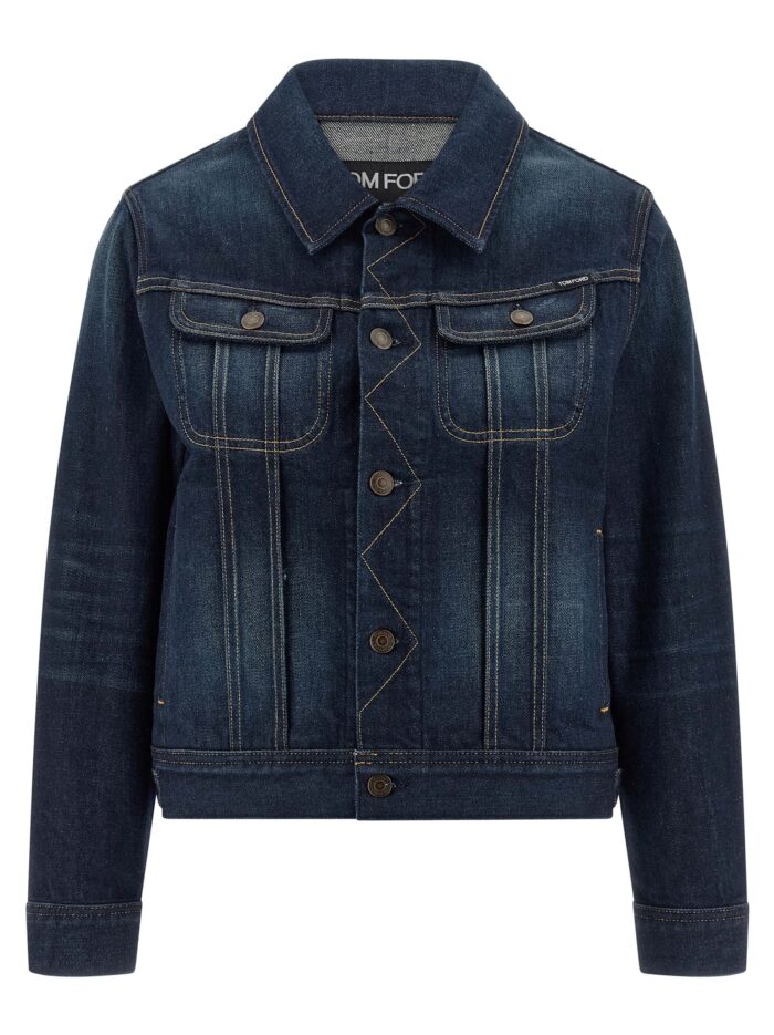 tom ford japanese denim jacket TOM FORD Japanese Denim Jacket