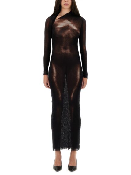 JEAN PAUL GAULTIER "BODY DUST" PRINT DRESS