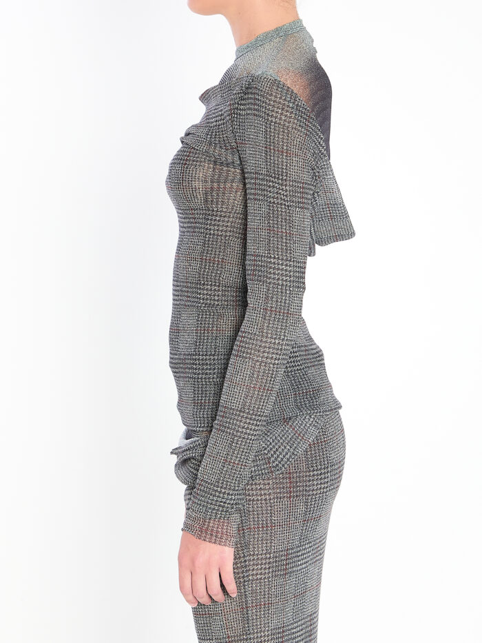 Jean Paul Gaultier Body Shadow and Prince of Wales top