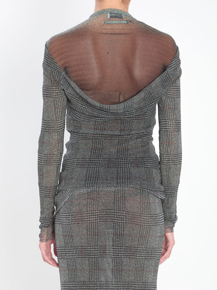 Jean Paul Gaultier Body Shadow and Prince of Wales top