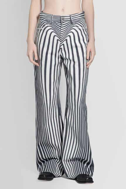 JEAN PAUL GAULTIER Bodymorphing Wide Leg Jeans