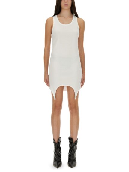 JEAN PAUL GAULTIER DRESS WITH GARTER DETAIL