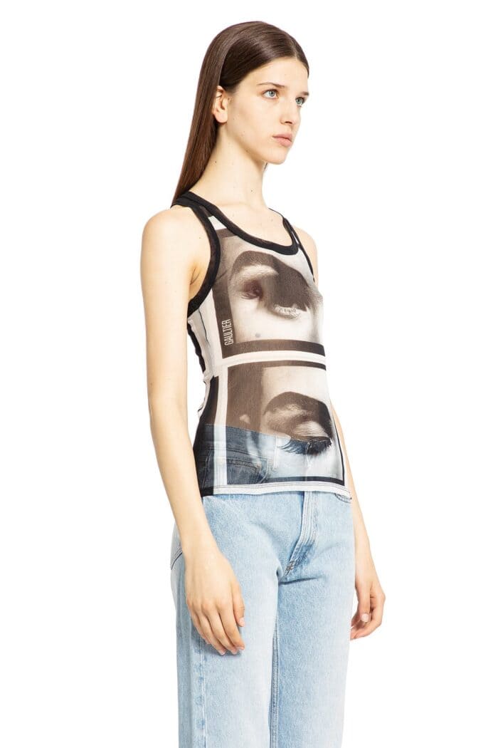 JEAN PAUL GAULTIER Eyes And Lips Tank Top