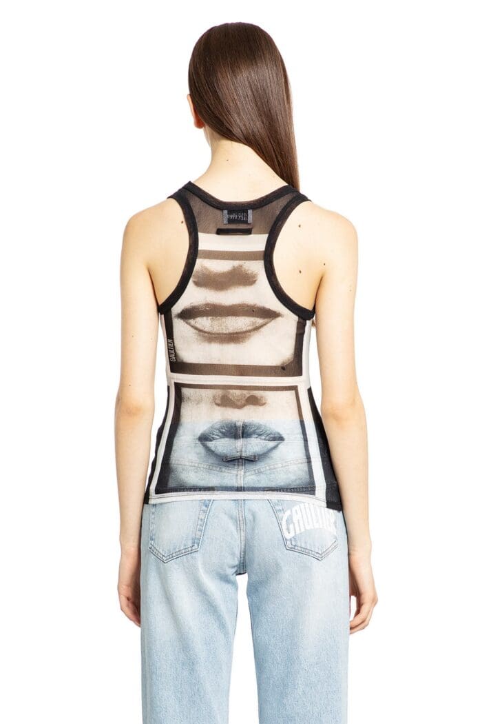 JEAN PAUL GAULTIER Eyes And Lips Tank Top