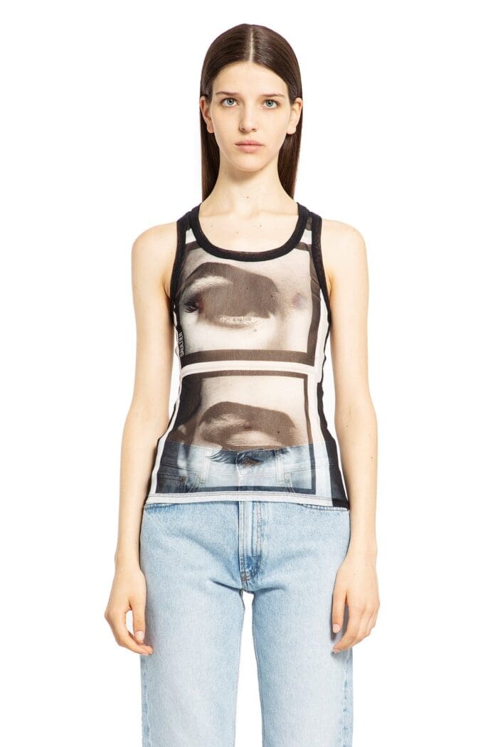 JEAN PAUL GAULTIER Eyes And Lips Tank Top