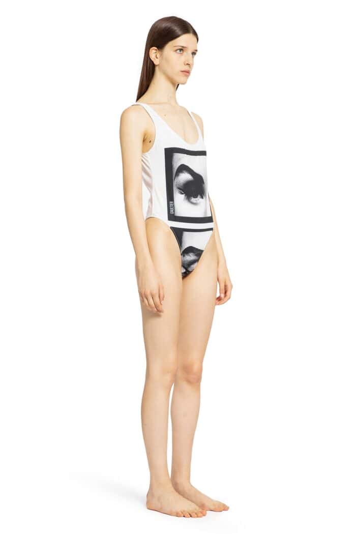 JEAN PAUL GAULTIER ''eyes'' Jersey Swimsuit