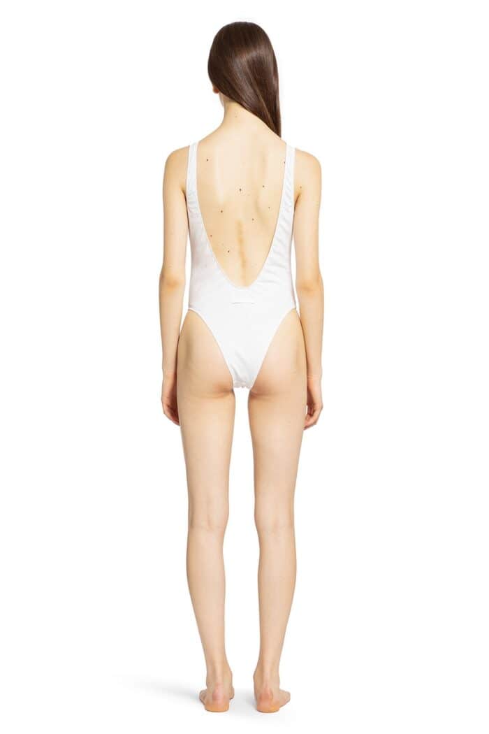 JEAN PAUL GAULTIER ''eyes'' Jersey Swimsuit