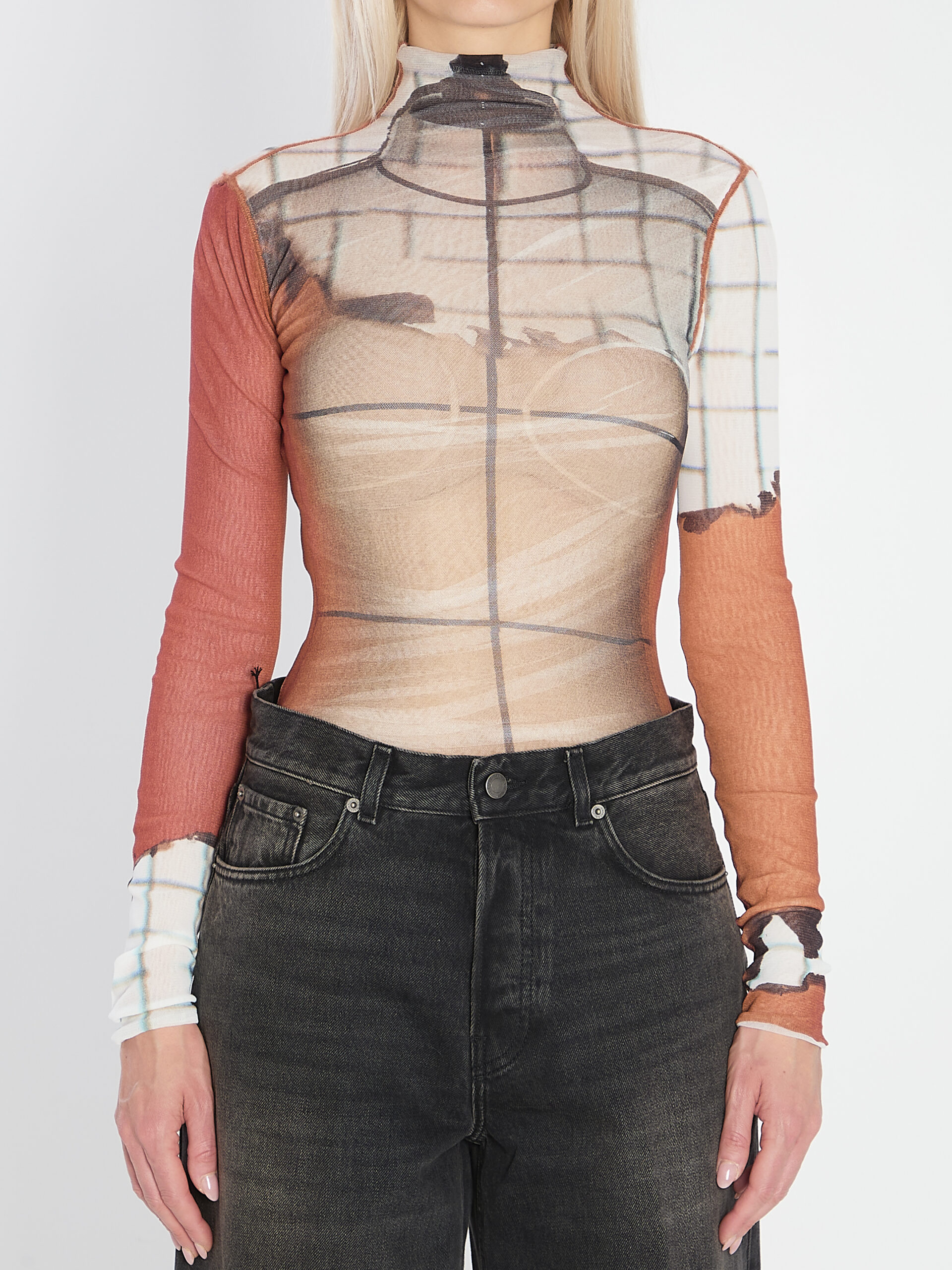 Jean Paul Gaultier Fire Bodysuit