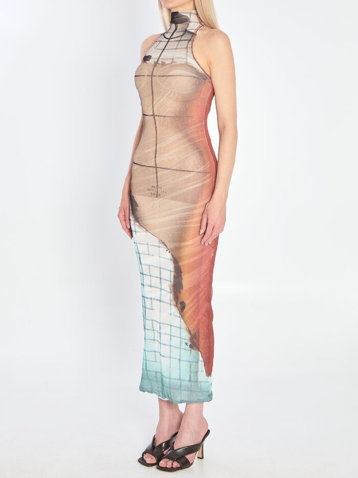 Jean Paul Gaultier Fire Long Dress
