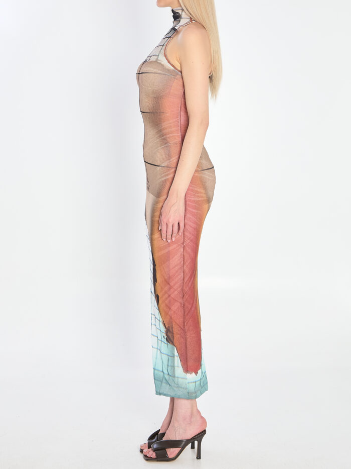 Jean Paul Gaultier Fire Long Dress