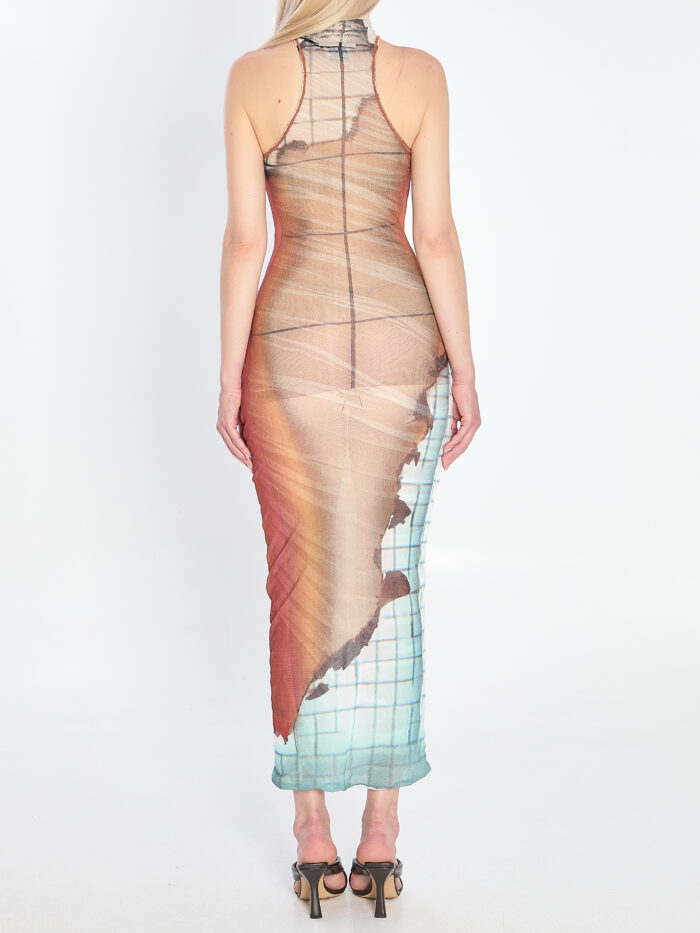Jean Paul Gaultier Fire Long Dress