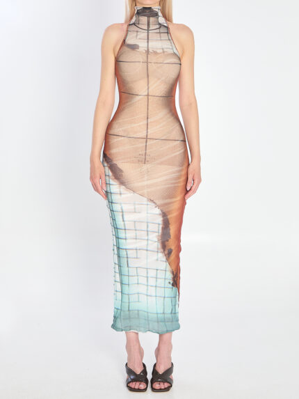 Jean Paul Gaultier Fire Long Dress