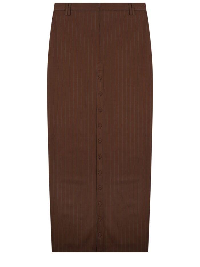 JEAN PAUL GAULTIER GONNA MIDI CON BOTTONI