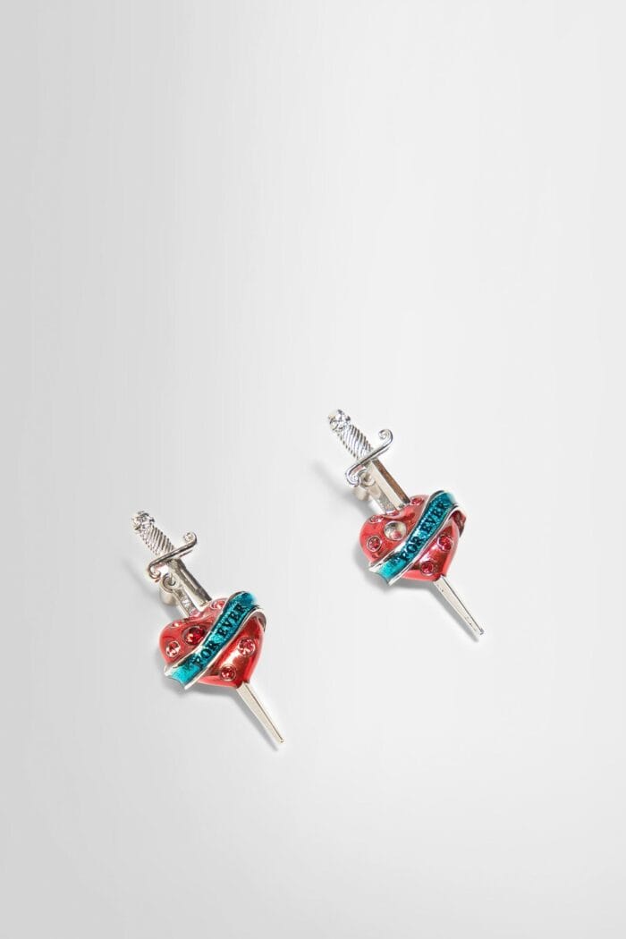 JEAN PAUL GAULTIER Heart And Sword Earrings