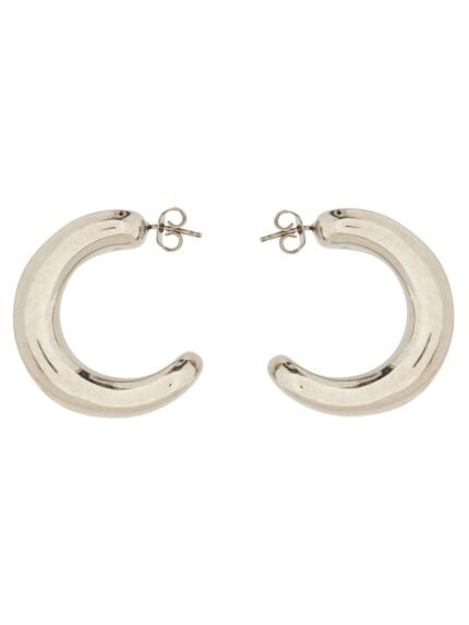 JEAN PAUL GAULTIER LOGO EARRINGS
