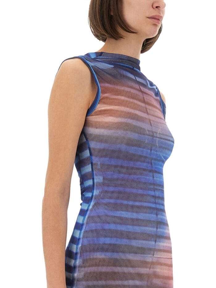 JEAN PAUL GAULTIER LONG DRESS "AIR"