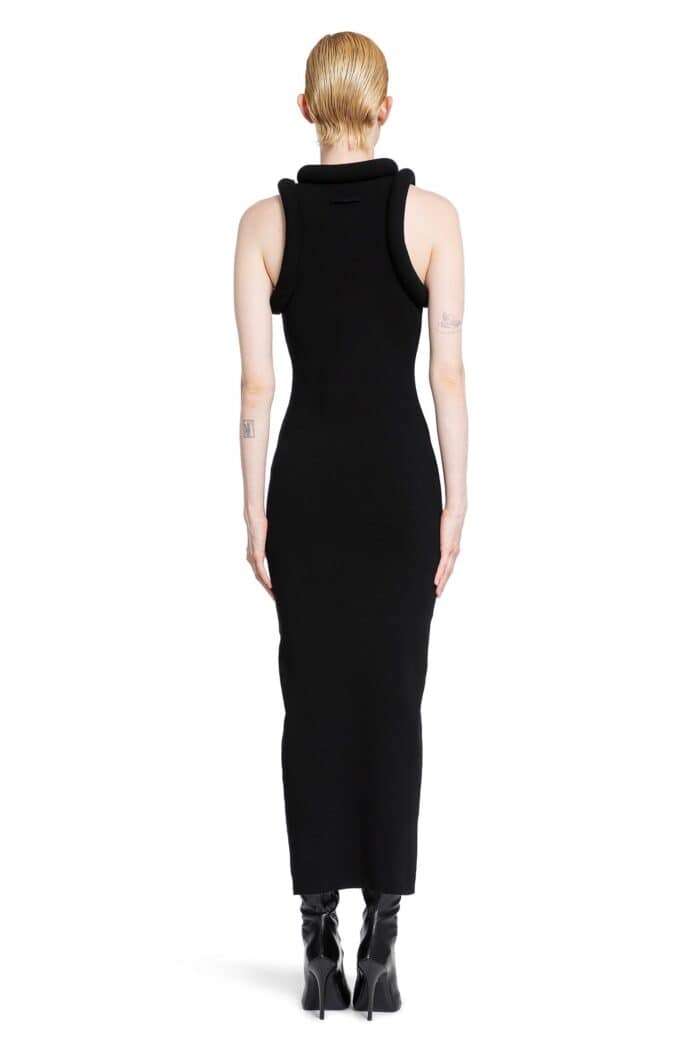 JEAN PAUL GAULTIER Long Knit 3d Dress