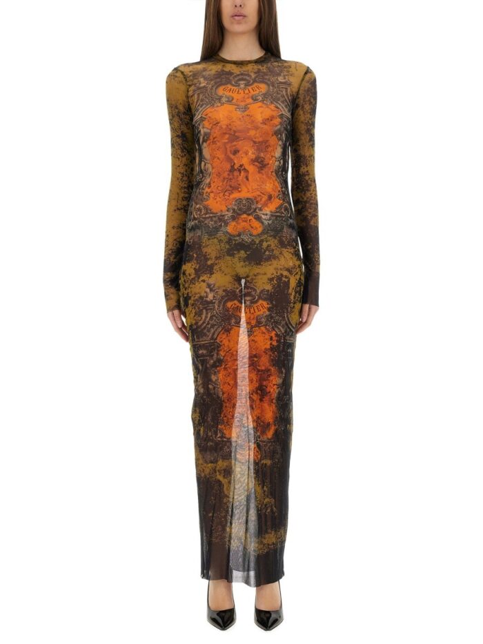 JEAN PAUL GAULTIER "MÉDAILLON" LONG DRESS