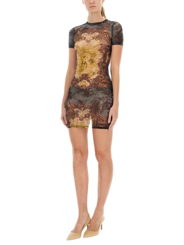 JEAN PAUL GAULTIER MINI "MEDAILLON" DRESS